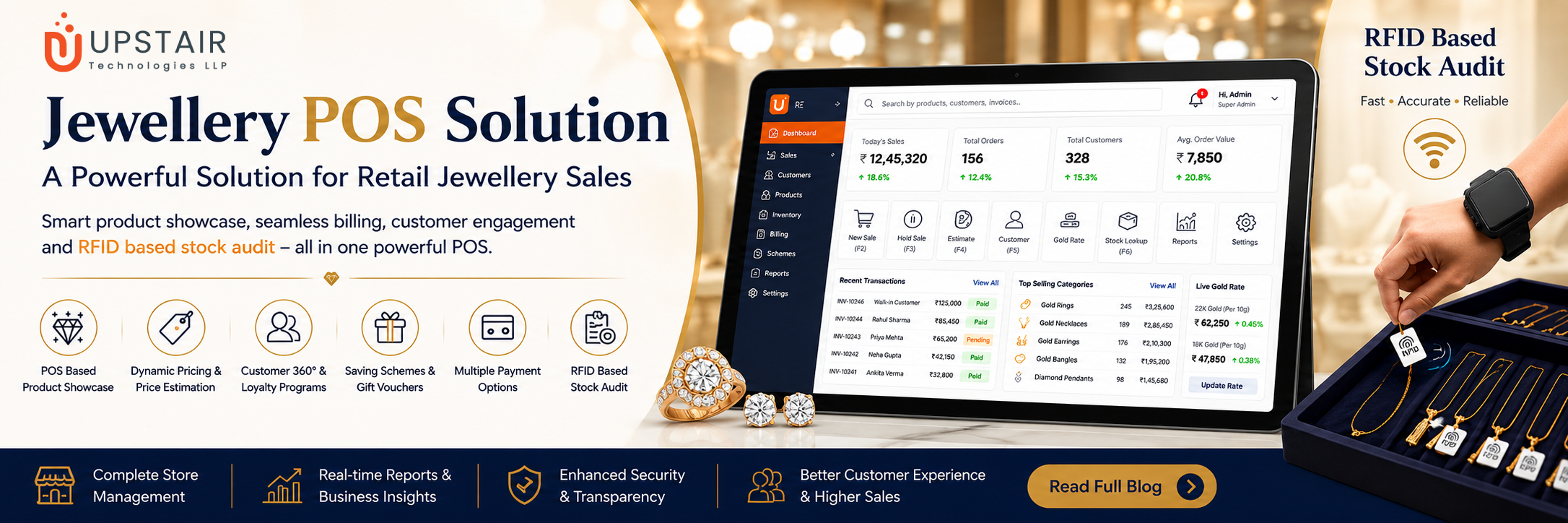 Jewellery POS Solution – A Powerful Solution for Modern Retail Jewellery Sales