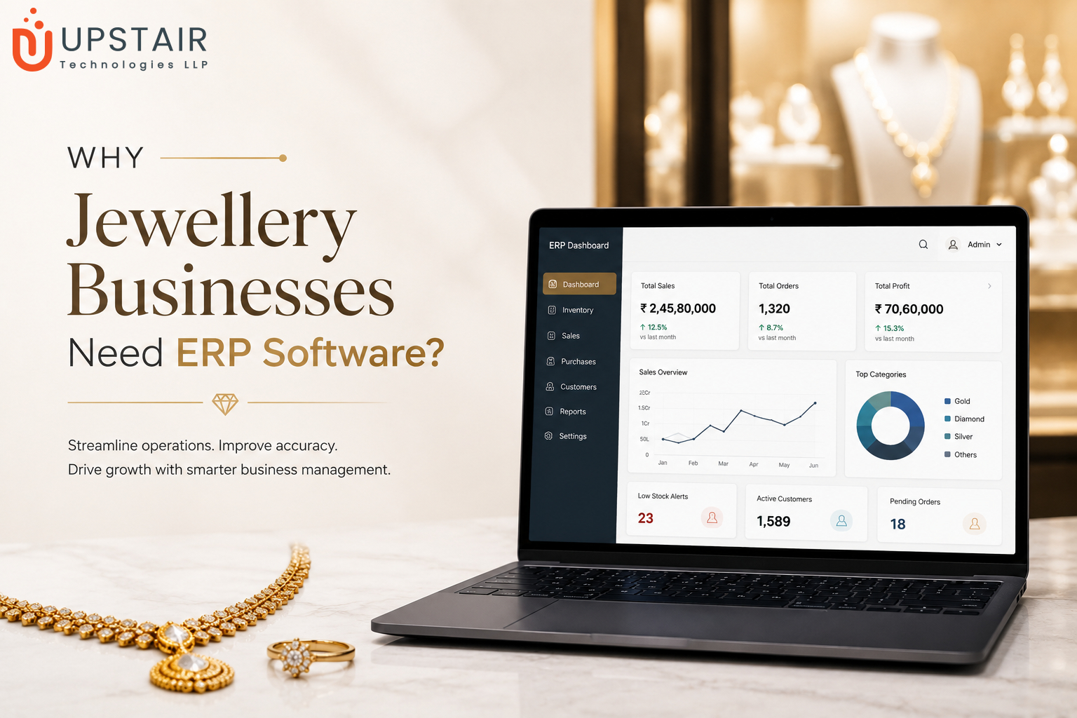 Why Jewellery Businesses Need ERP Software?
